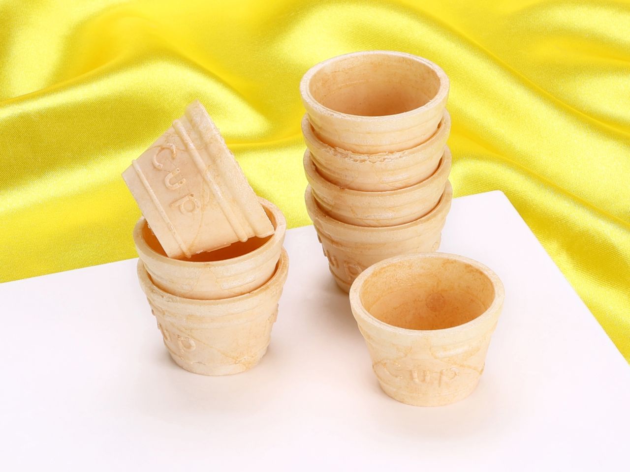 wafer portion cups 29x48mm 96 pieces