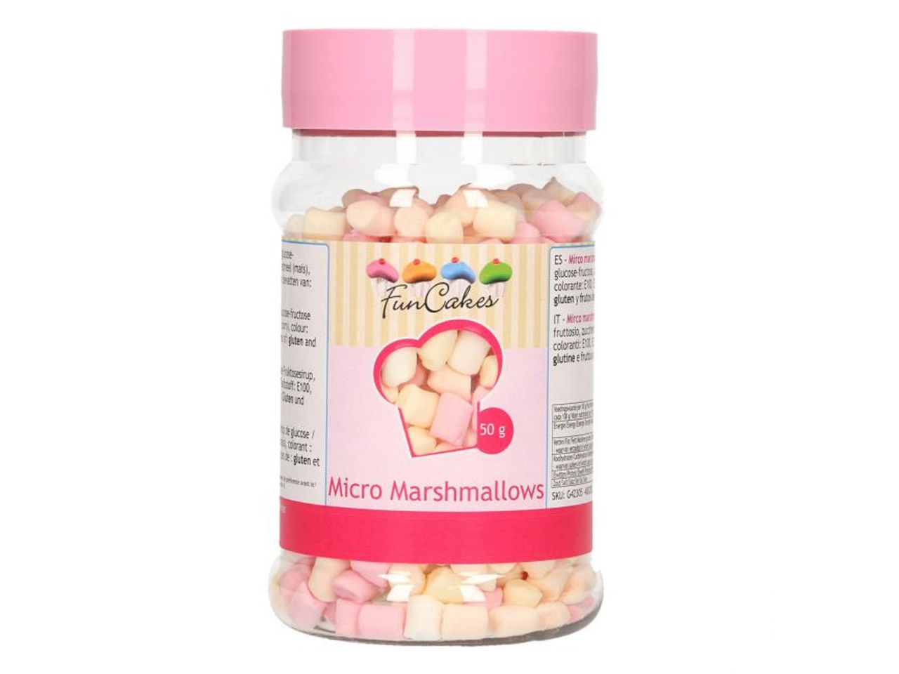 funcakes micro marshmallows 50g