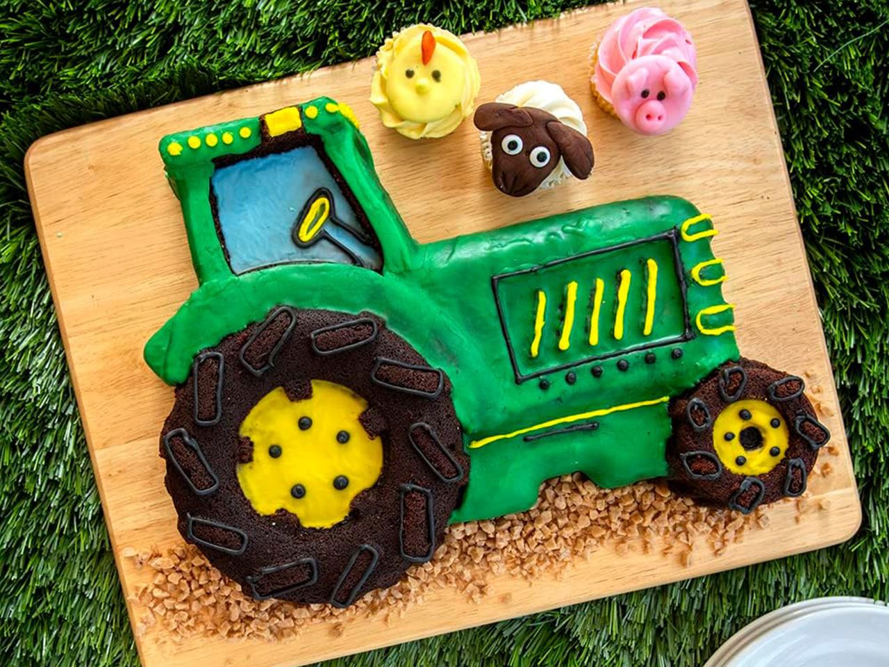 nordic ware tractor cake pan