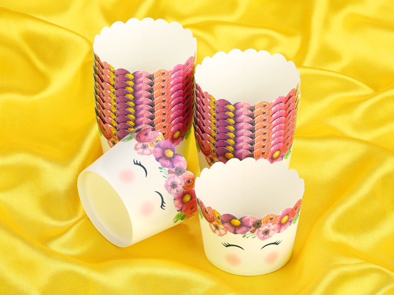 cupcake becher einhorn 20 stueck