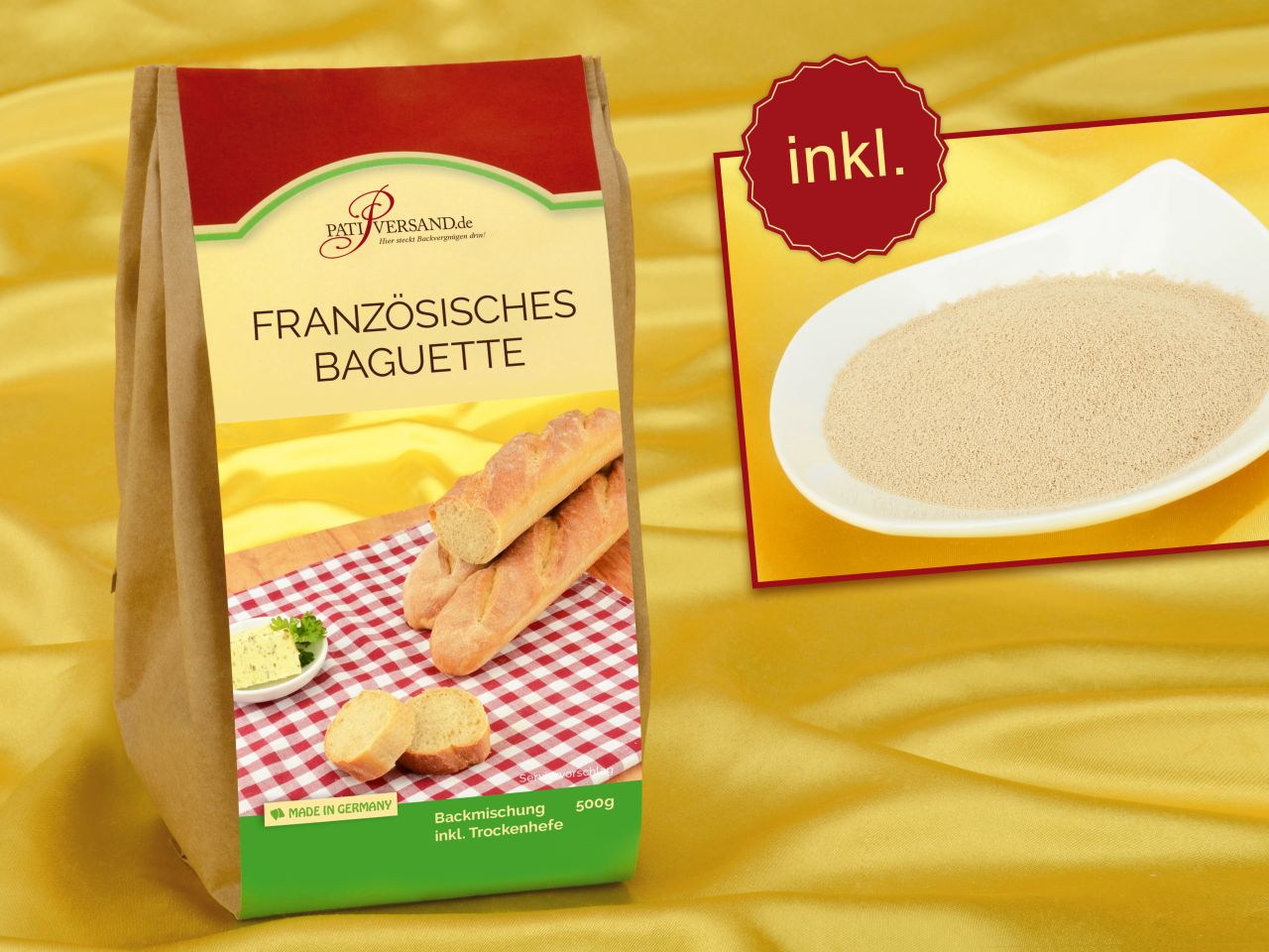 backmischung franzoesisches baguette 500g