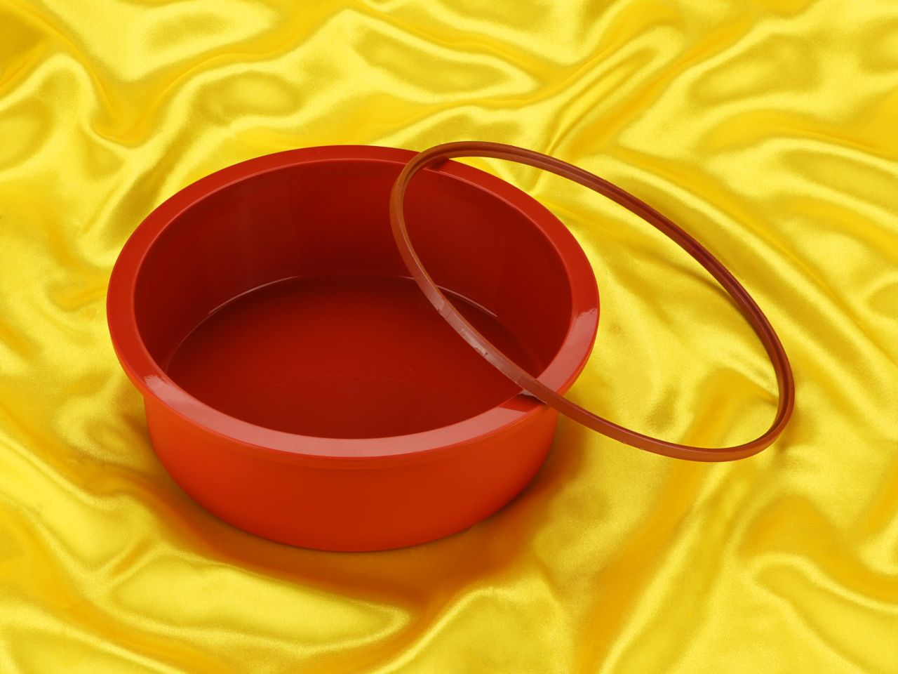 silicone mould round pan tief 18cm
