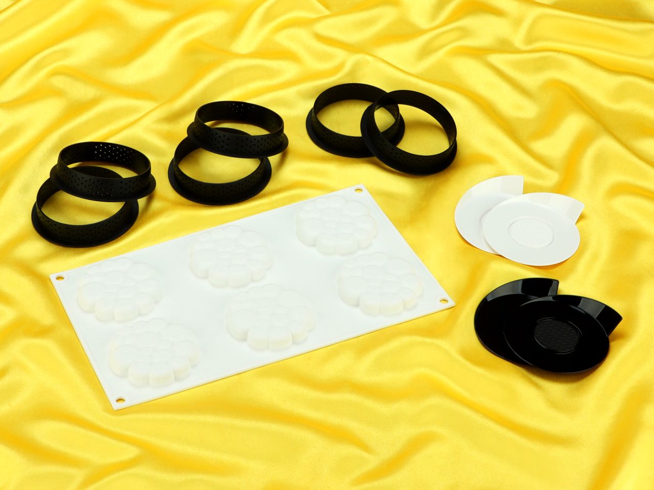 silikonform kit tarte ring paradis 80mm
