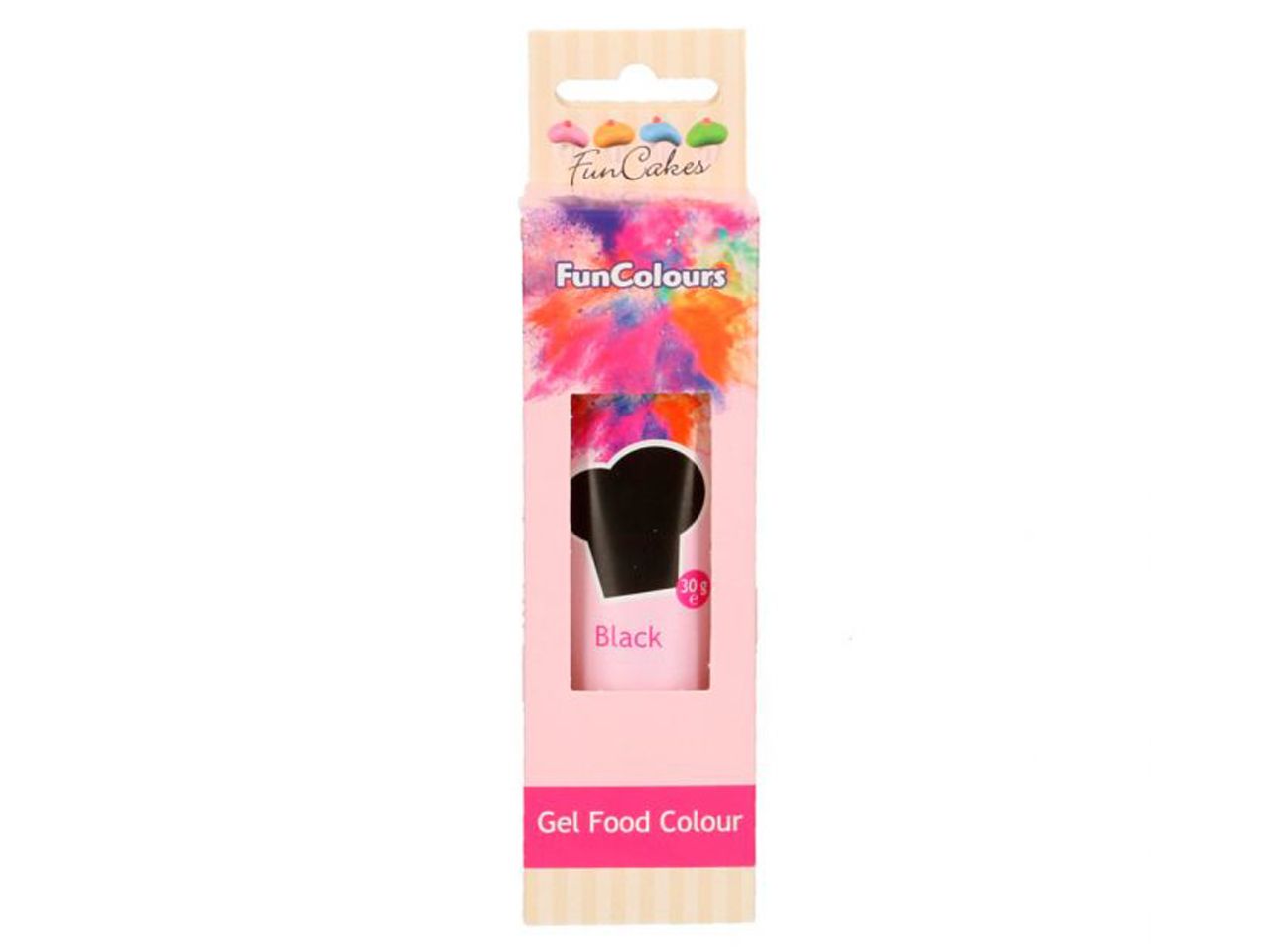 funcakes gelfarbe schwarz 30g