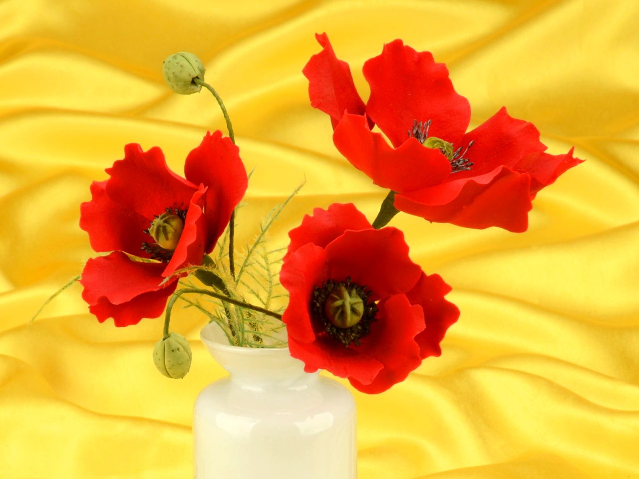 ausstecher und veiner set mohnblume