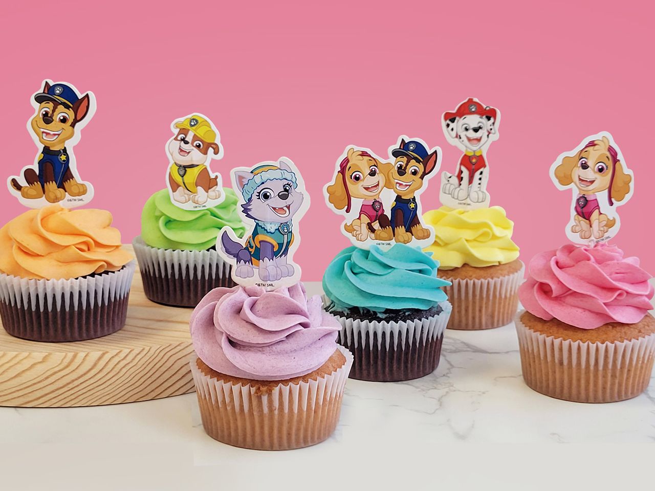 cake topper paw patrol 16 stueck
