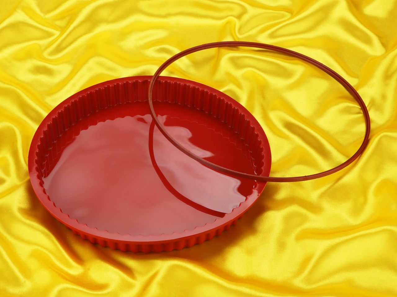 silicone mould flan pan 26cm