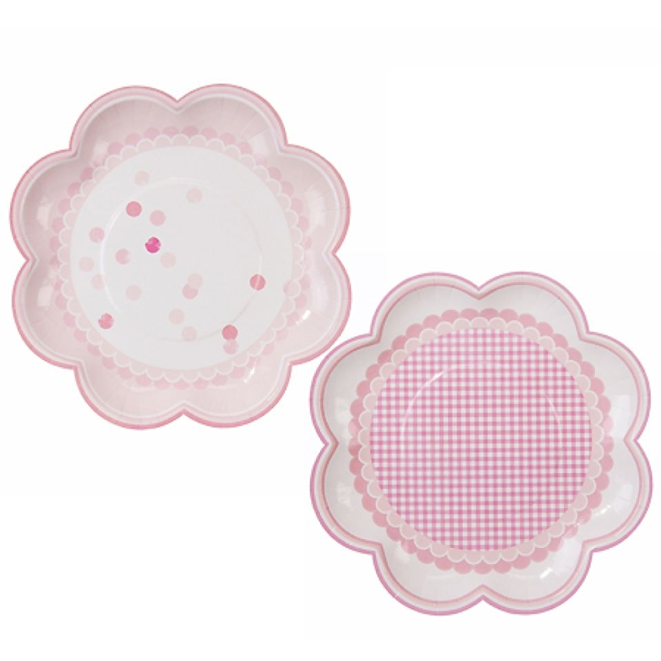 pappteller pink n mix 8 stk
