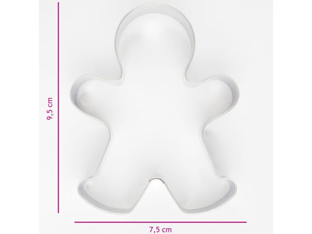gingerbread man cookie cutter 9 5cm