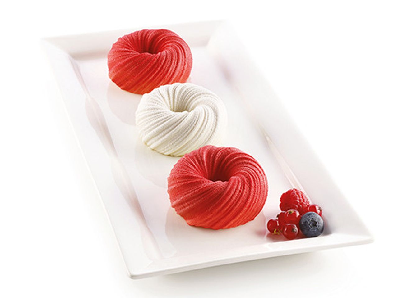 silicone mould mini intreccio