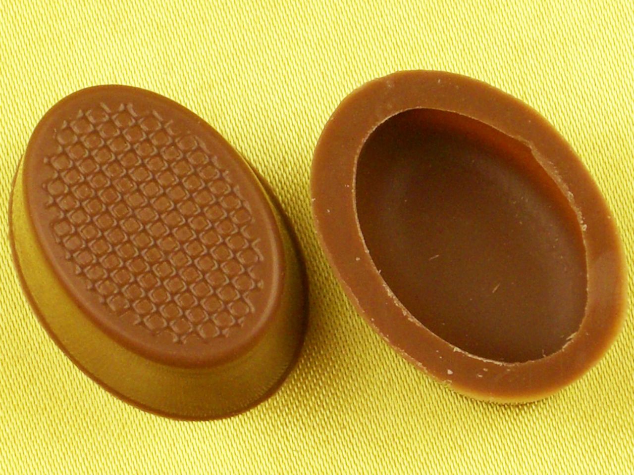 1 sheet oval shells milk