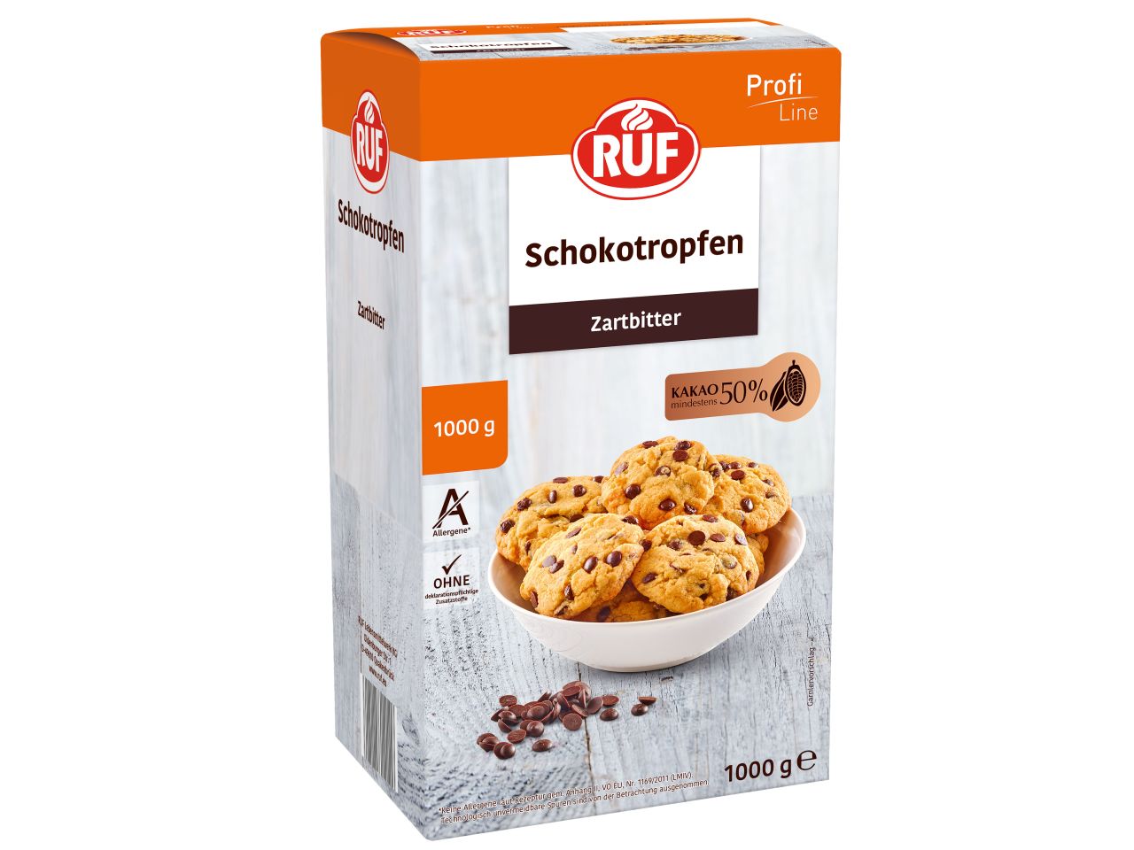ruf schokotropfen zartbitter 1kg