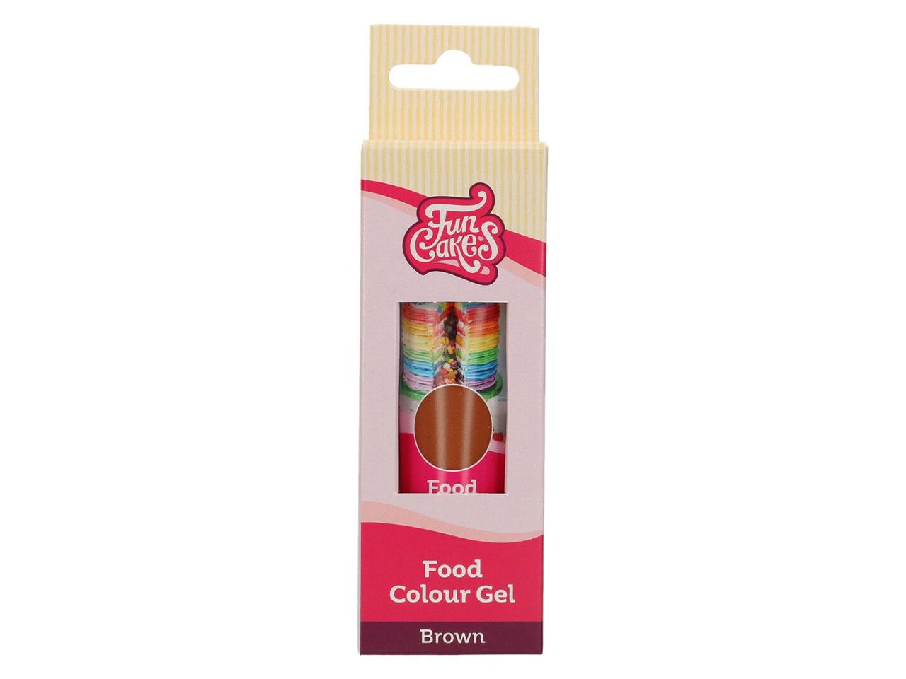 funcakes gelfarbe braun 30g