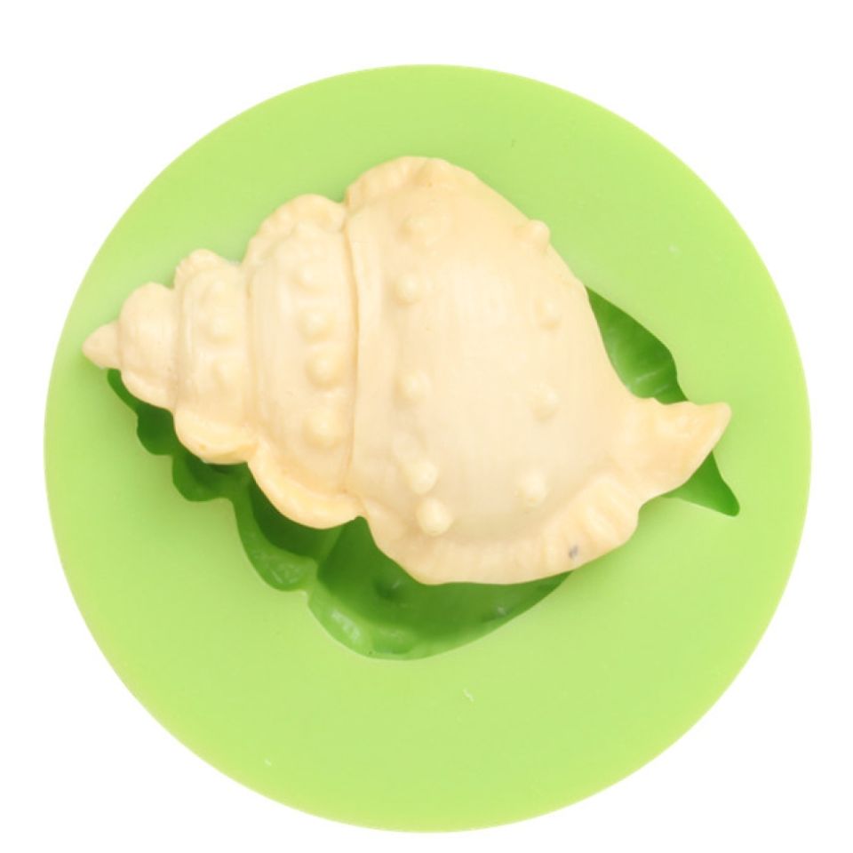 fondantform muschel