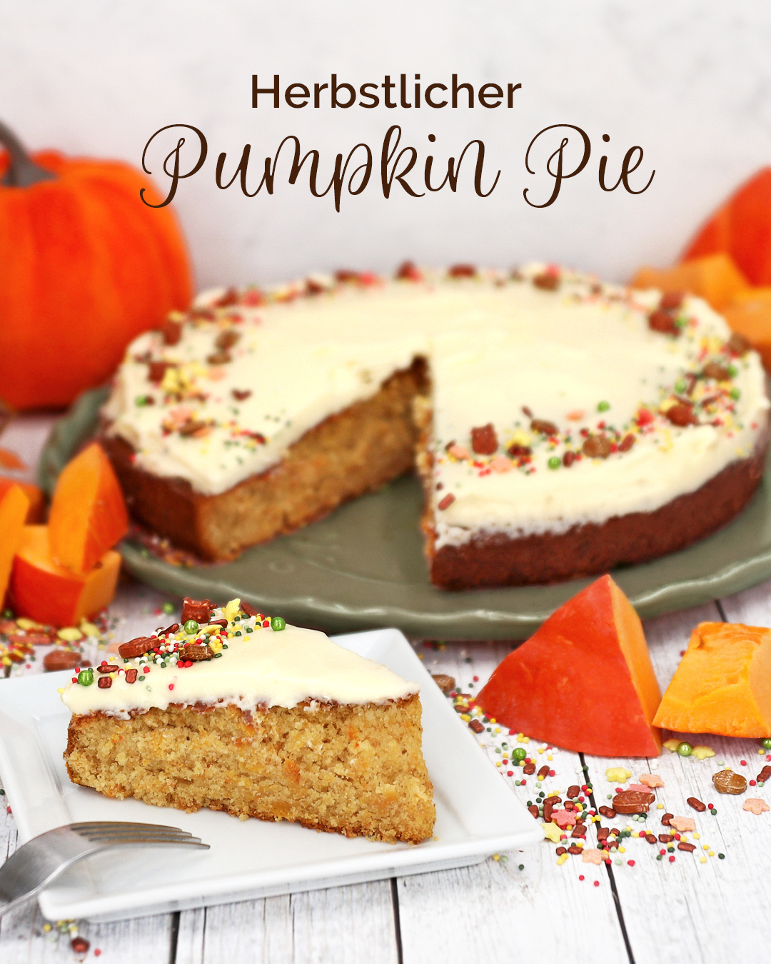 Dieser Kuchen bringt den Herbst direkt auf deinen Teller! 🍂🤎

Saftiger Kürbiskuchen mit frischem Hokkaido, cremigem Frischkäse-Frosting und unseren herbstlichen Autumn Vibes Sprinkles – unser Pumpkin Pie ist nicht nur ein Hingucker, sondern schmeckt auch nach gemütlichen Herbsttagen. 😍
Mit unserer Backmischung gelingt dir der Kürbiskuchen ganz einfach. Perfekt für die Kaffeetafel oder als süßes Highlight zu Halloween! 👻

🍁 Schon Lust aufs Nachbacken? Entdecke unsere Pumpkin-Pie-Backmischung bei Pati-Versand!

#pativersand #pumpkinpie #kürbiskuchen #herbstbacken #halloweenbacken #kuchenliebe