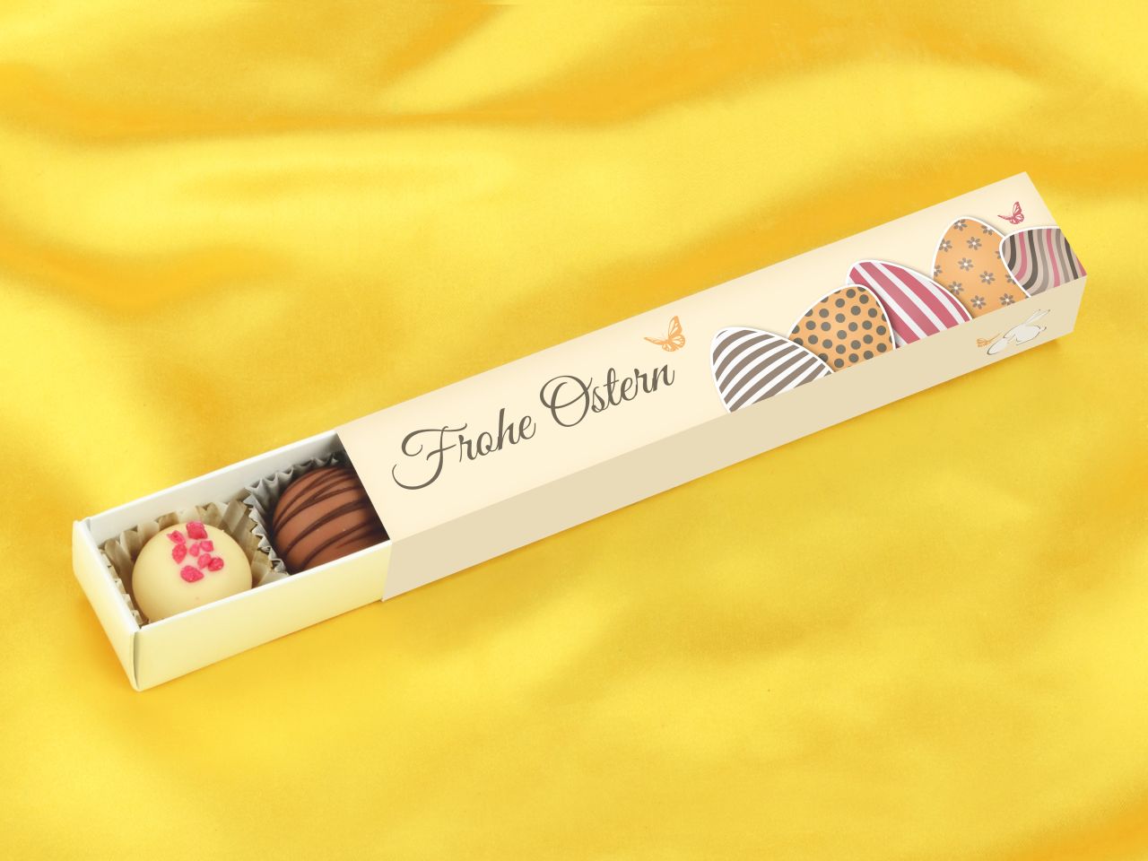 personalised truffle bar for 6 truffles easter 5
