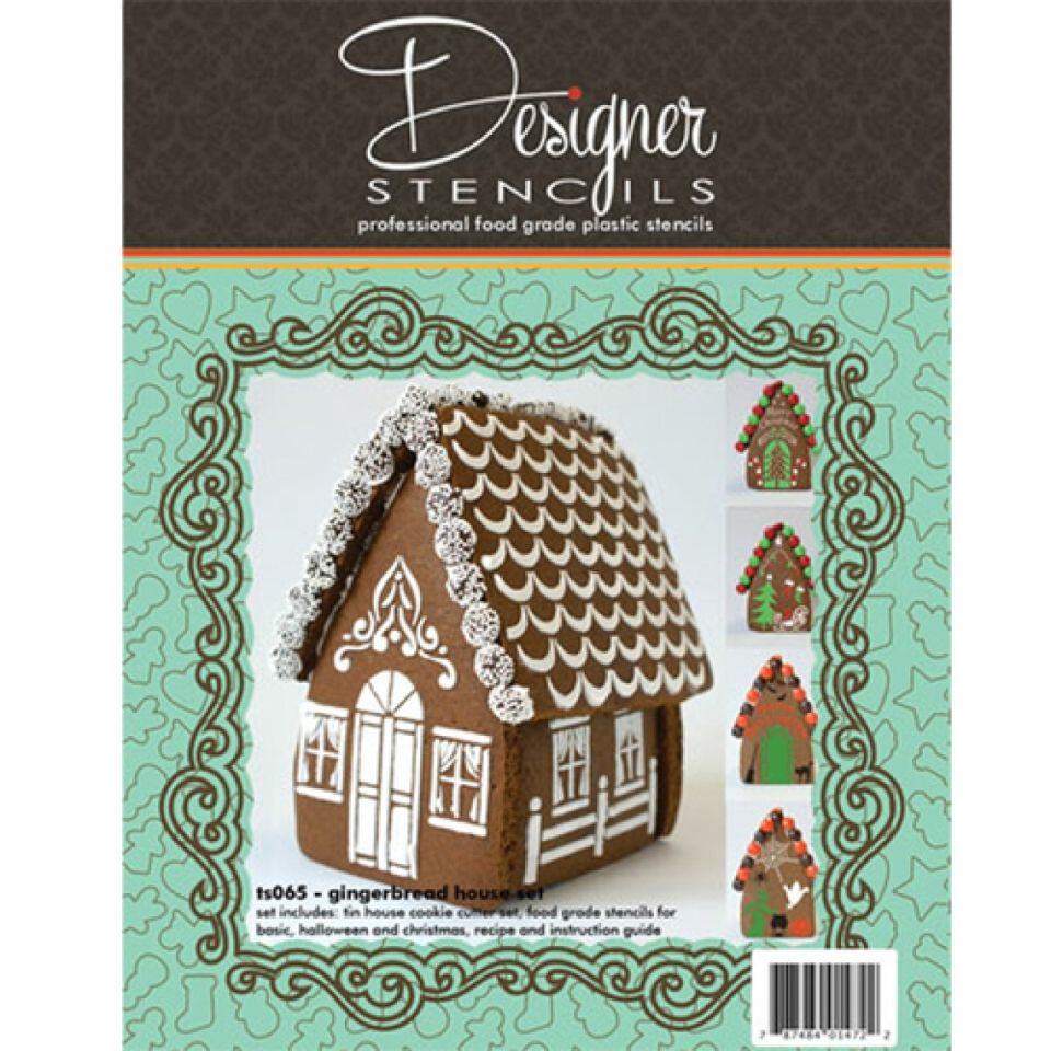 lebkuchen winterdorf 3 ausstecher 7 schablonen set