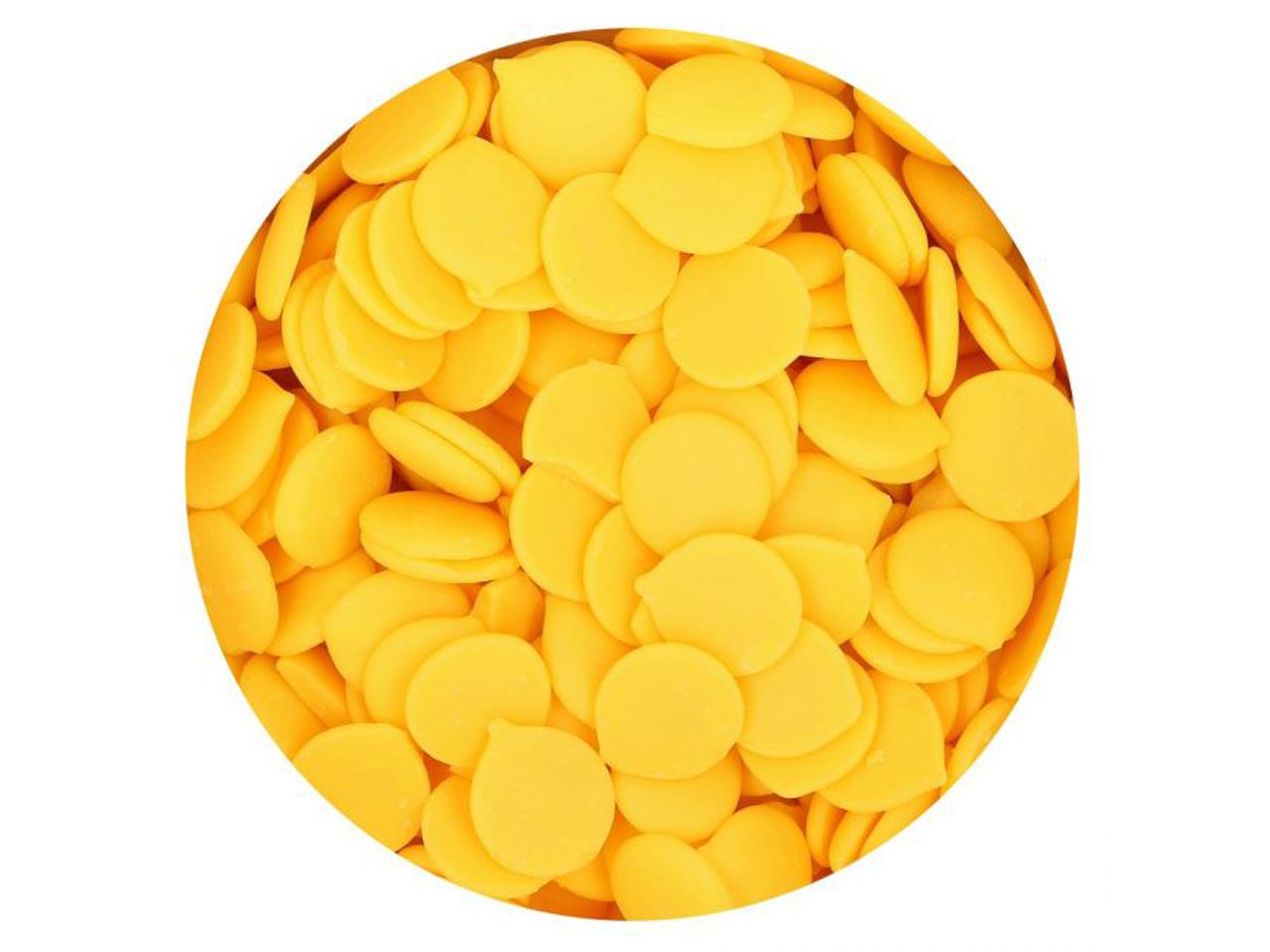 funcakes deco melts gelb 250g