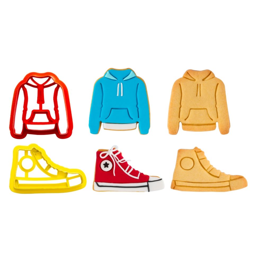plaetzchen ausstecher sneaker pullover