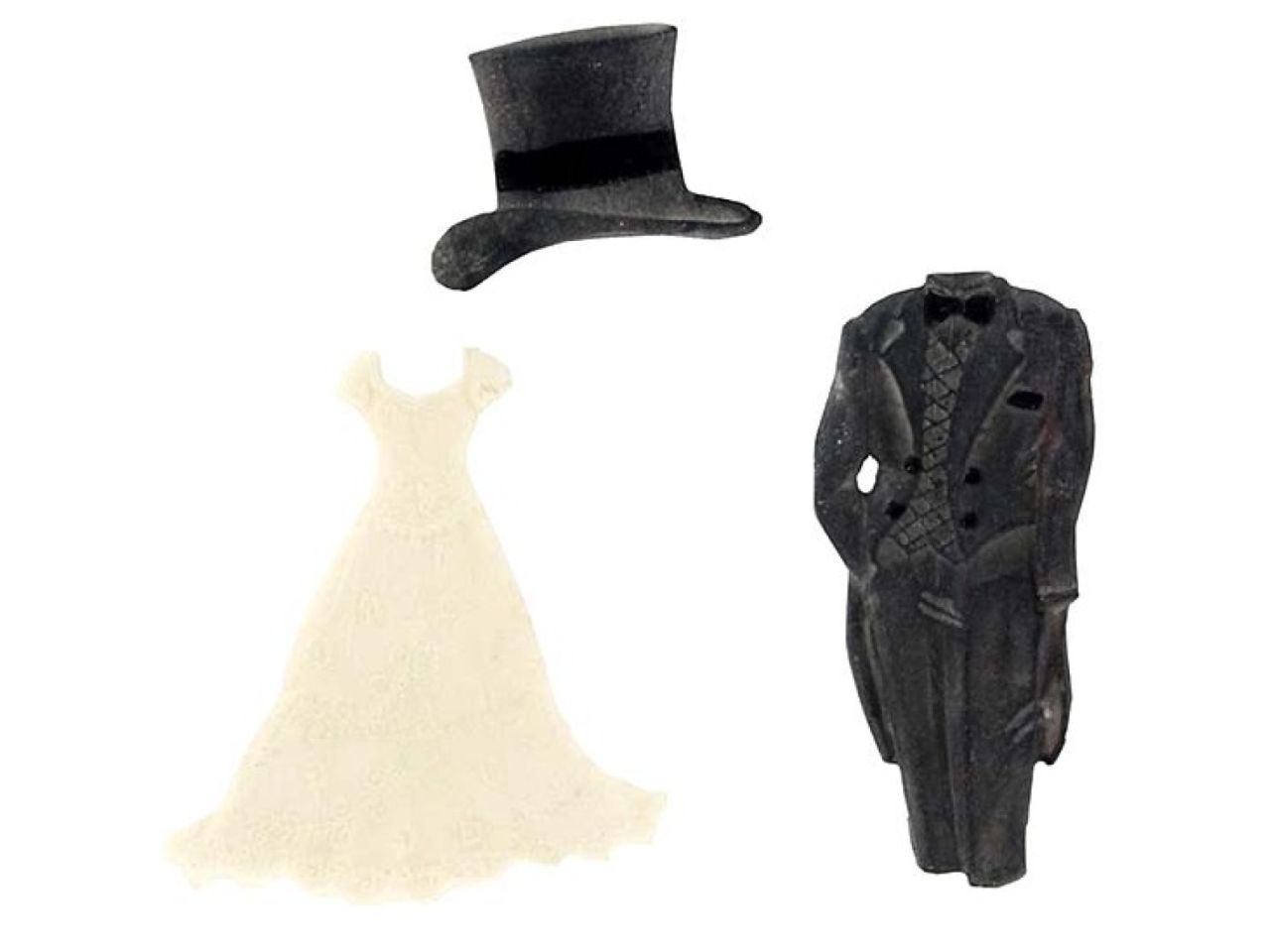 fondant mould wedding