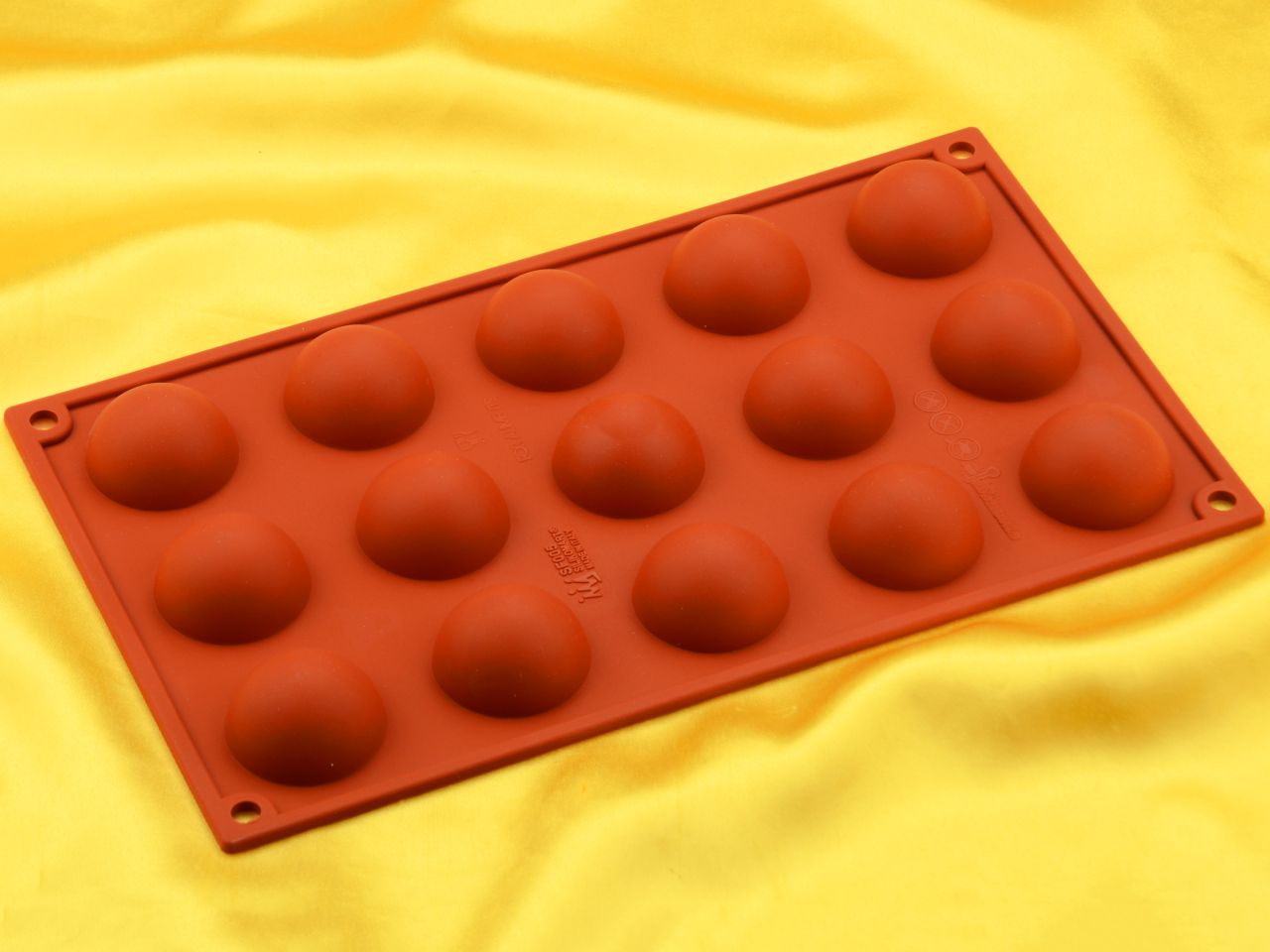 silicone mould small hemisphere 40mm