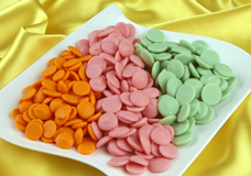 Aromatisierte Callets of Callebaut for chocolate creations
