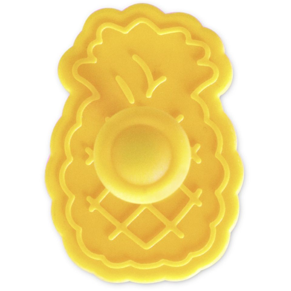 pineapple cookie cutter with ejector