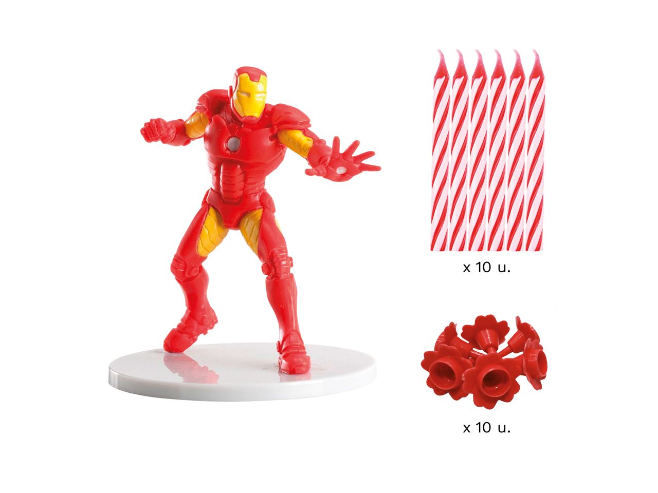 dekorations kit marvel iron man