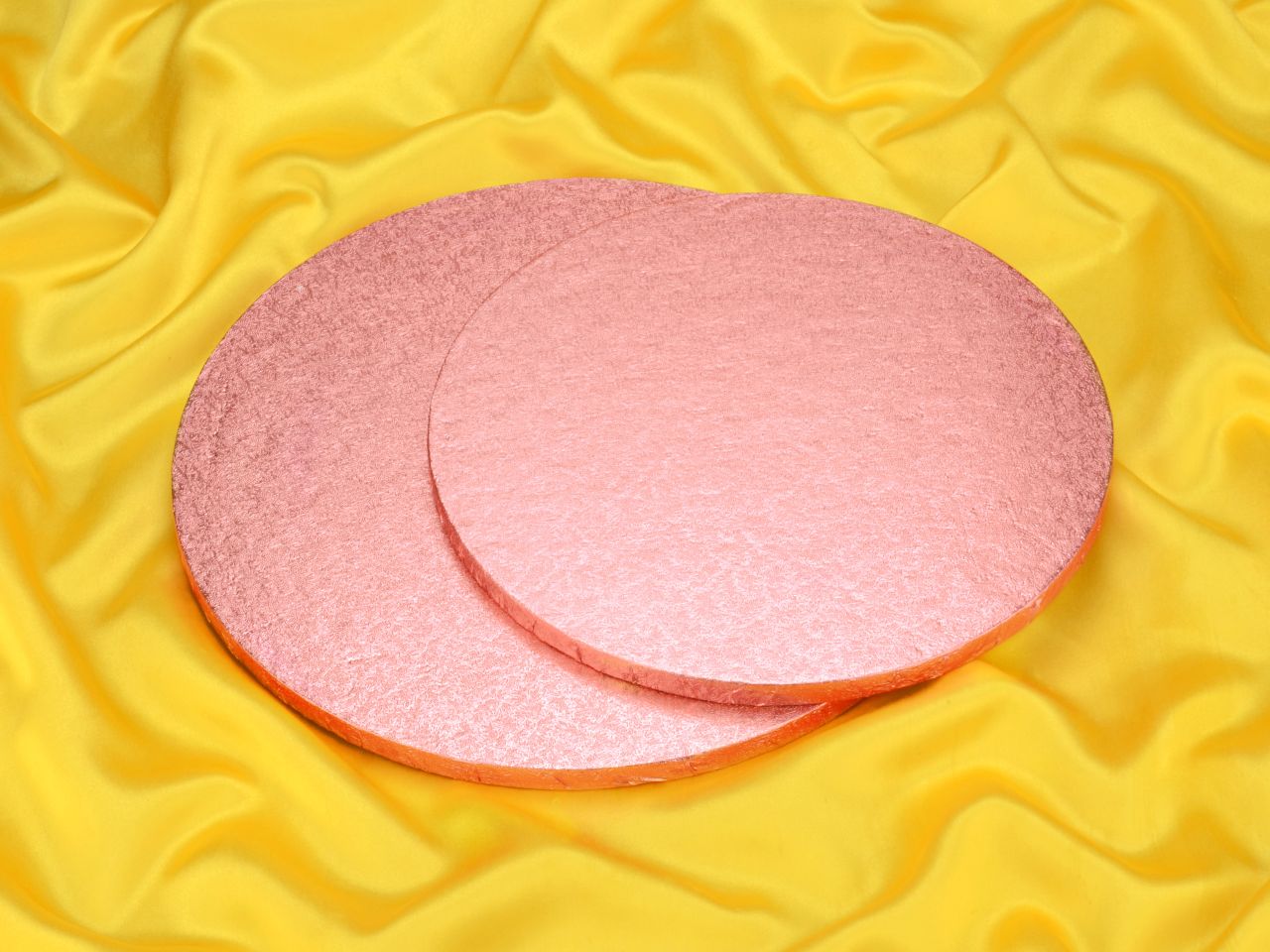 cakeboard rund 30cm rosa