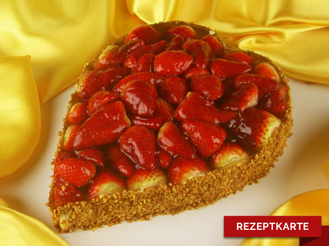 erdbeer herz rezeptkarte