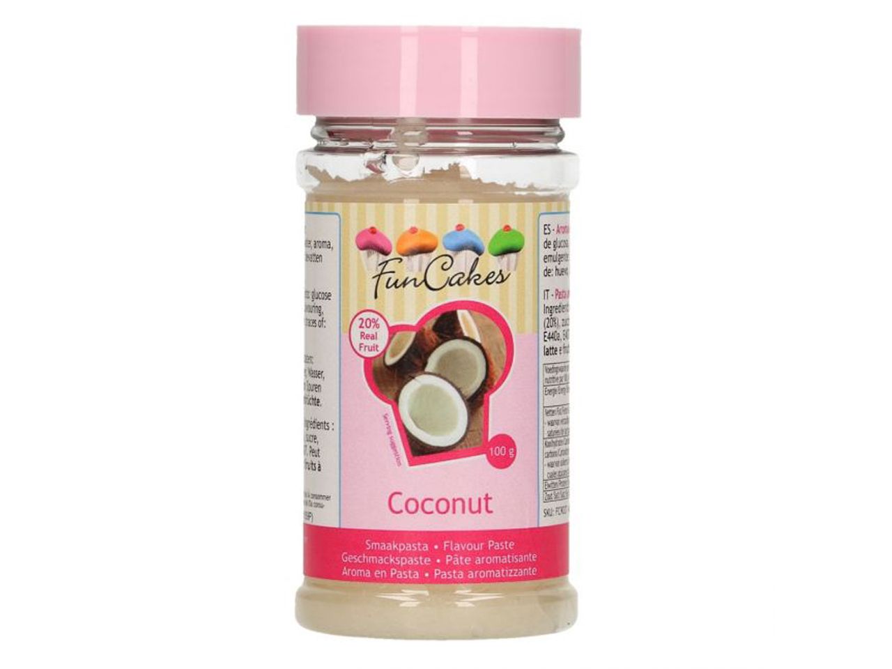 funcakes aromapaste kokosnuss 100g