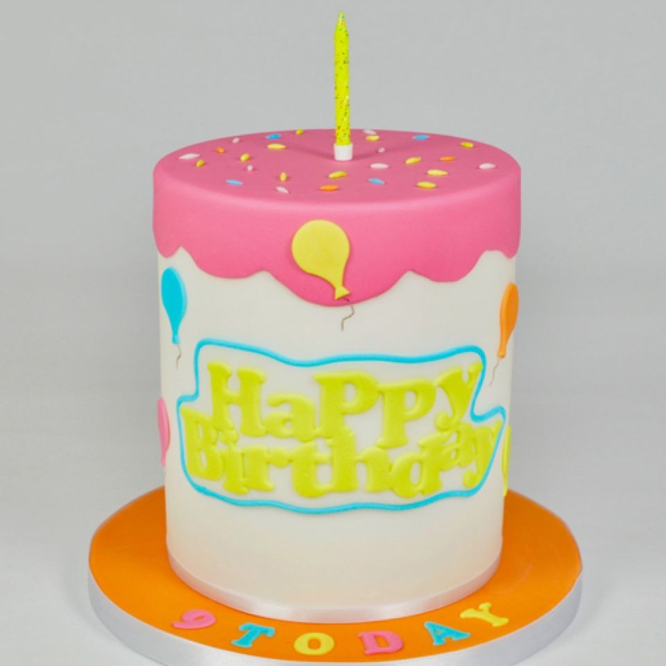 fmm cutter happy birthday 15x6 cm