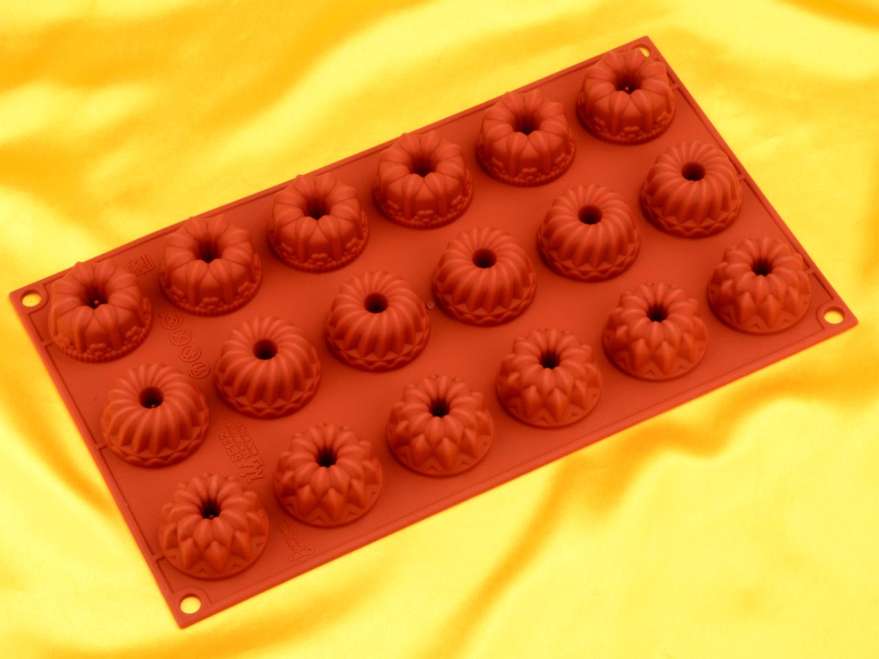 silicone mould petit fours ring cake