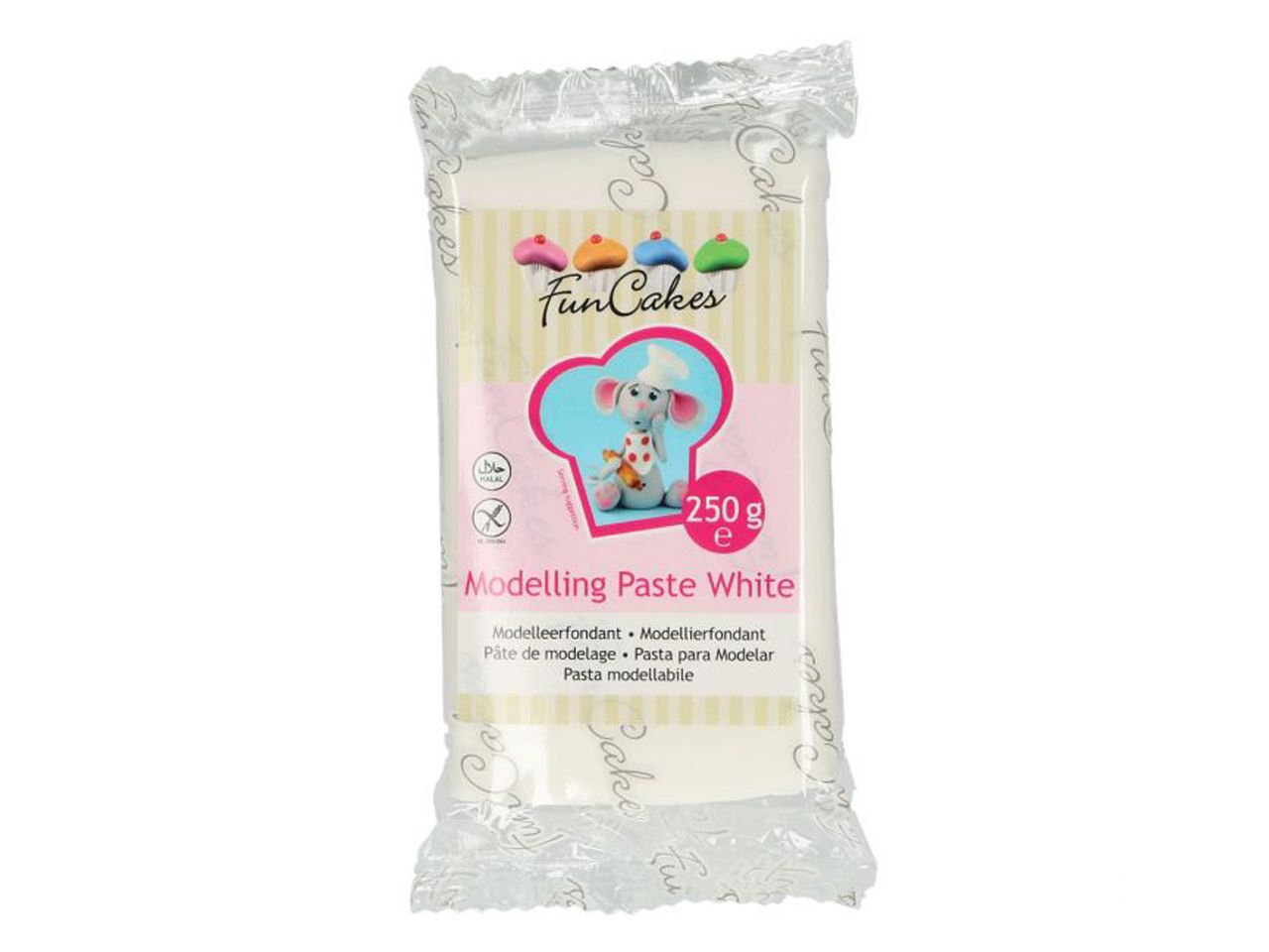 funcakes modellierpaste weiss 250g