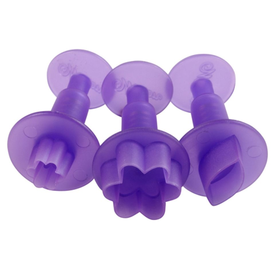 wilton ausstechformen daisy blatt fuer cupcake fondant deko
