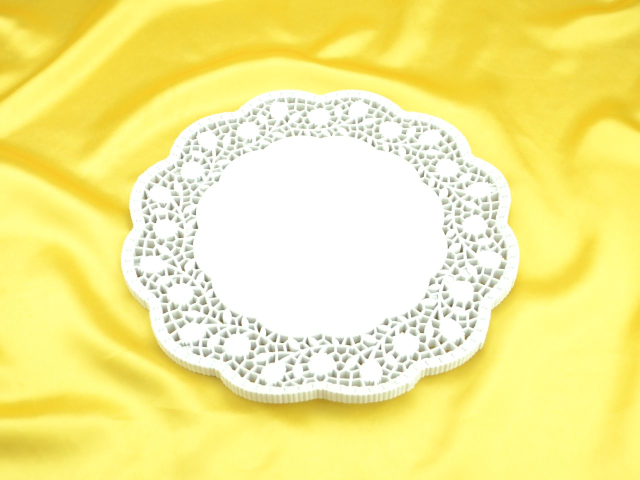 paper lace doilies circular white 30cm 100 pieces