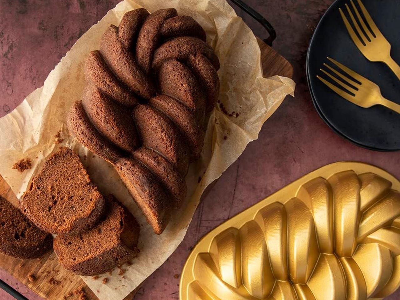 nordic ware 75th anniversary braided loaf