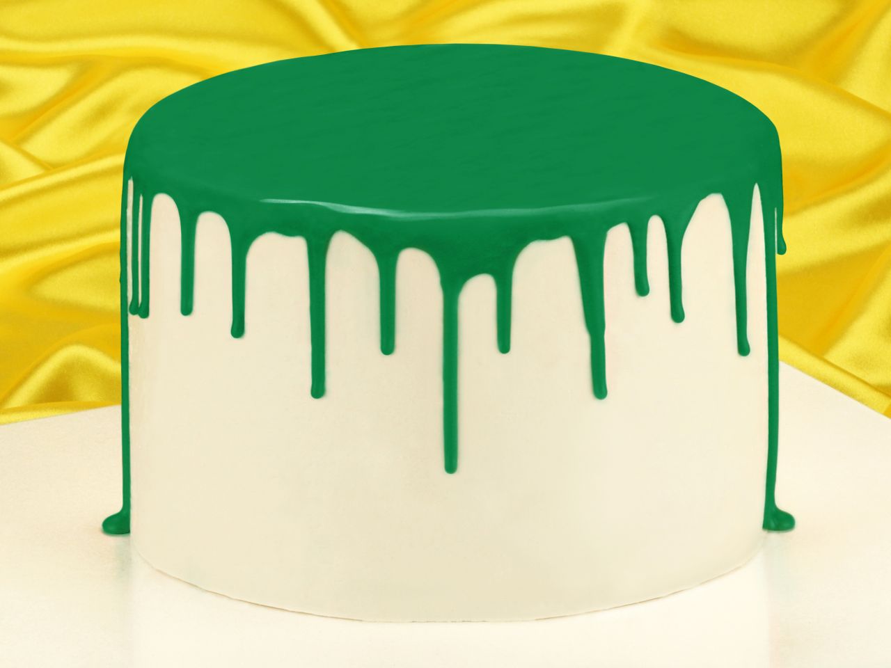 cake drip glasur forest green 250g