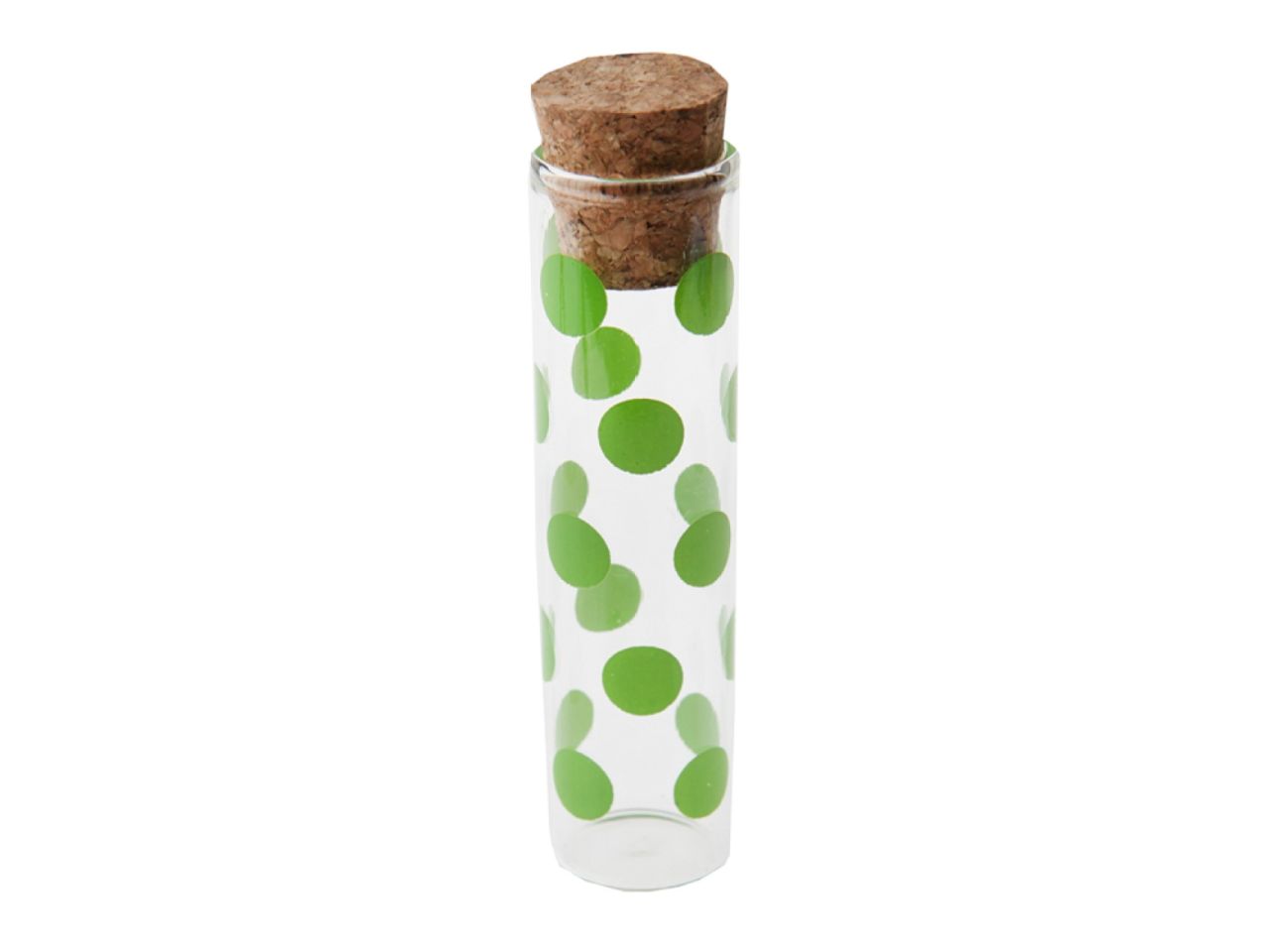 reagenzglas gruene punkte 10 cm