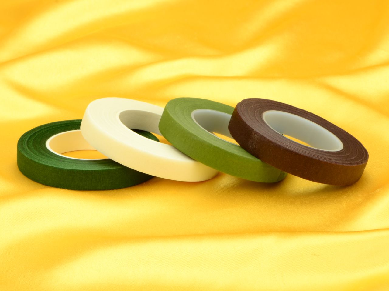 floristenband komplett set 4 farben