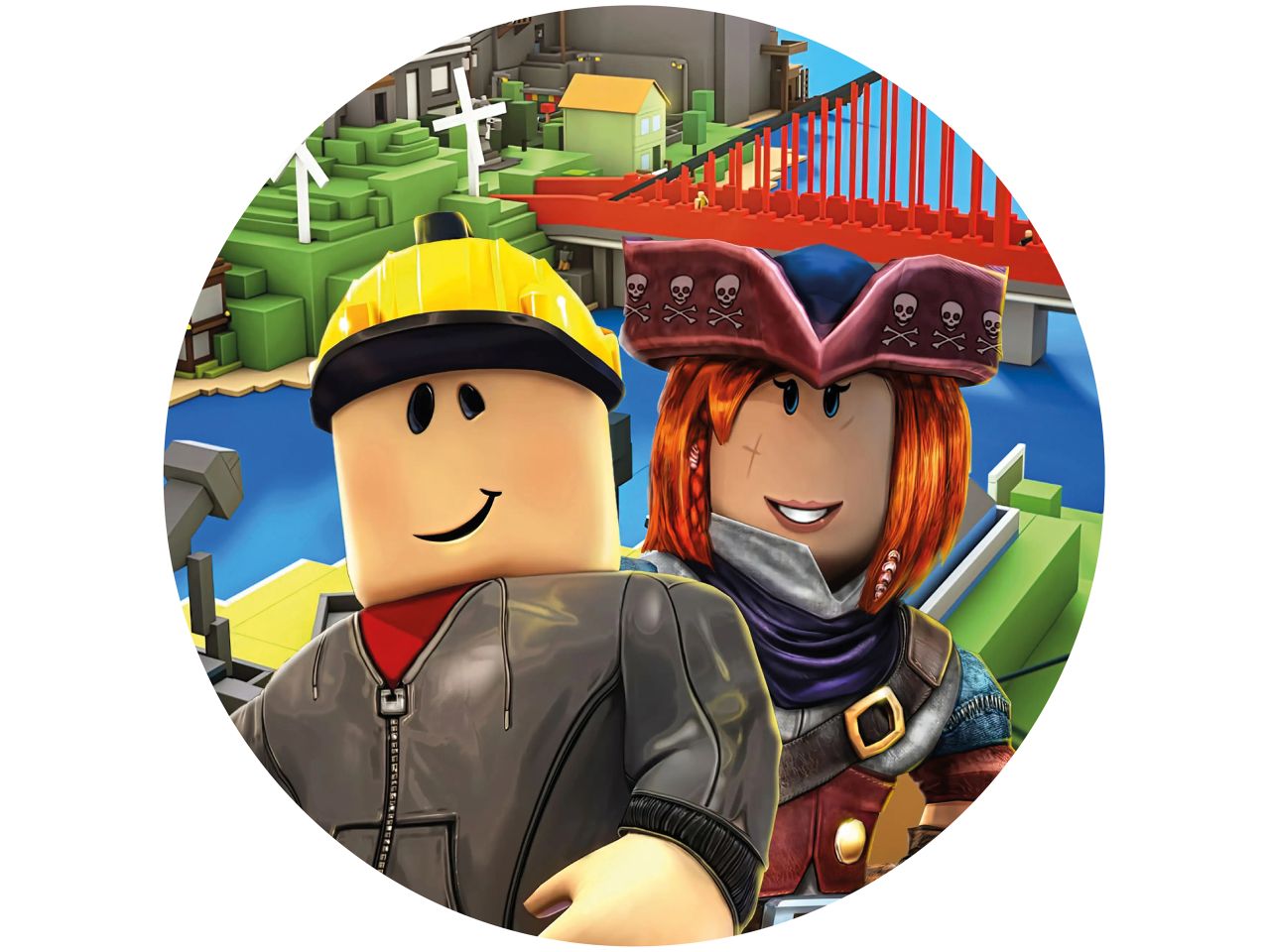 tortenaufleger roblox rund 20cm