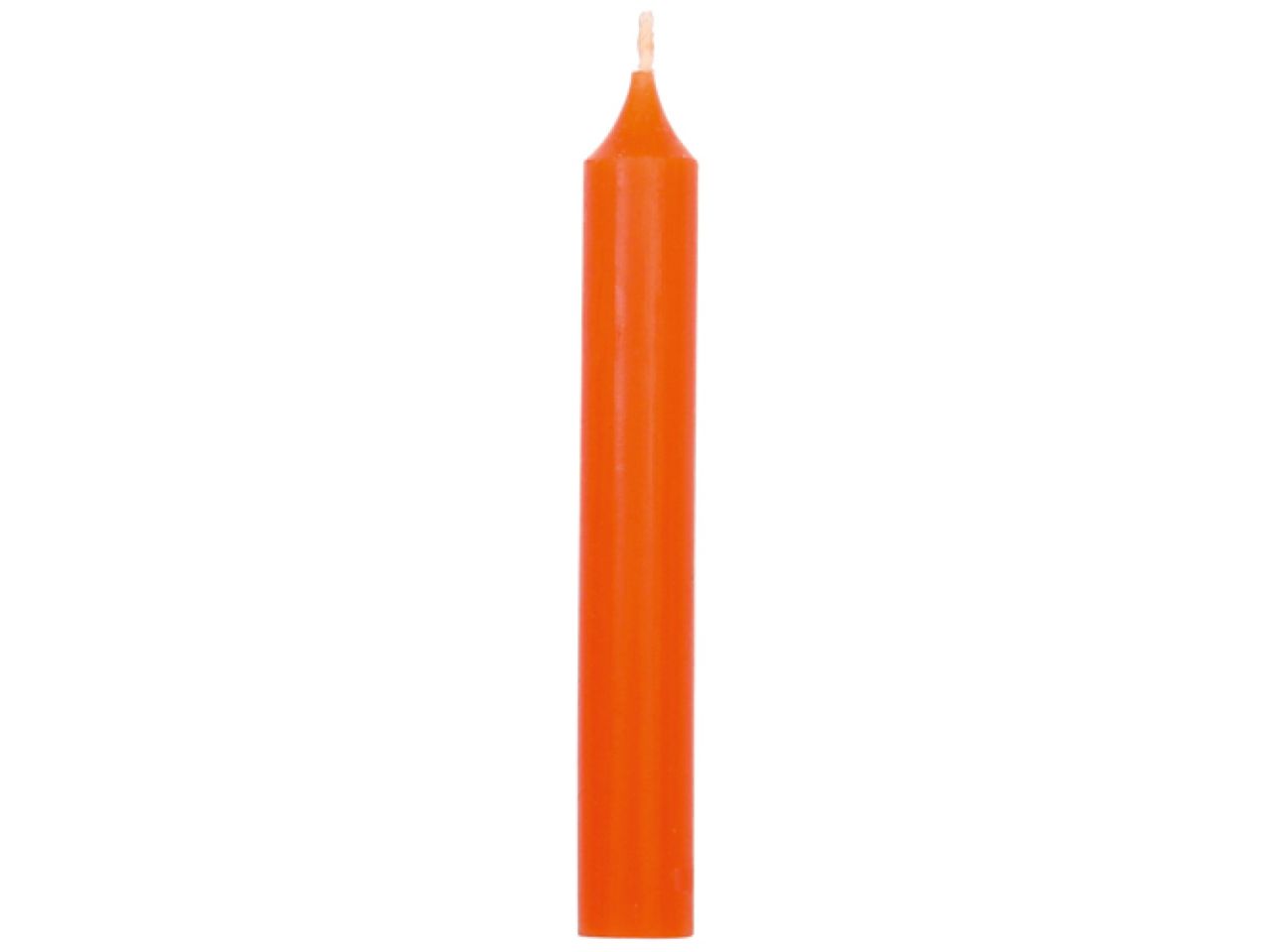 baumkerze orange 10 cm