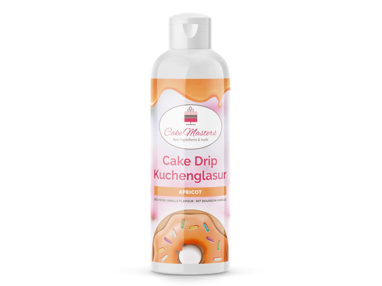 cake drip glasur apricot 250g