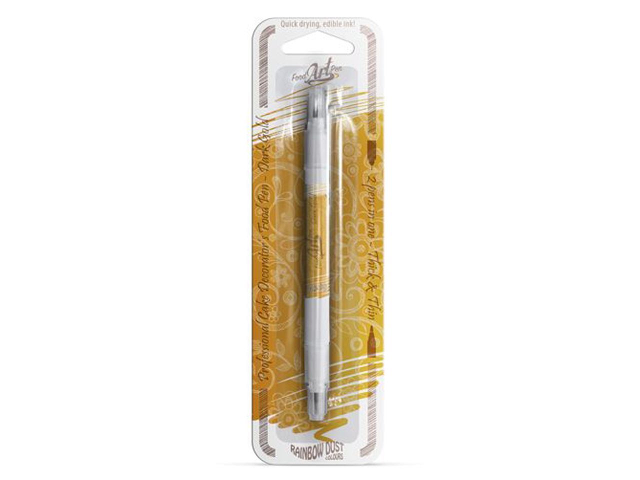 rd food art pen dark gold
