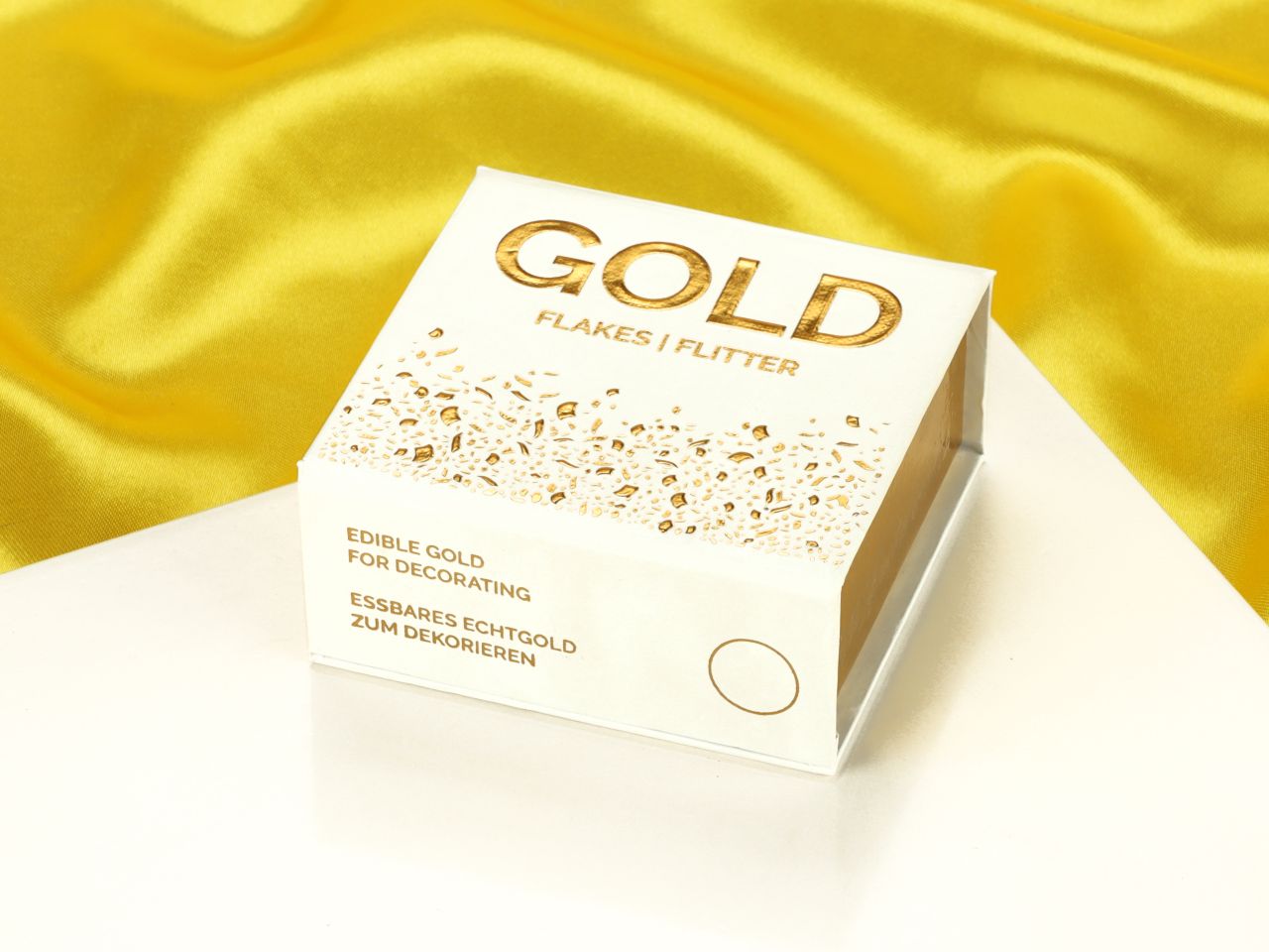 mini flacon herz gold