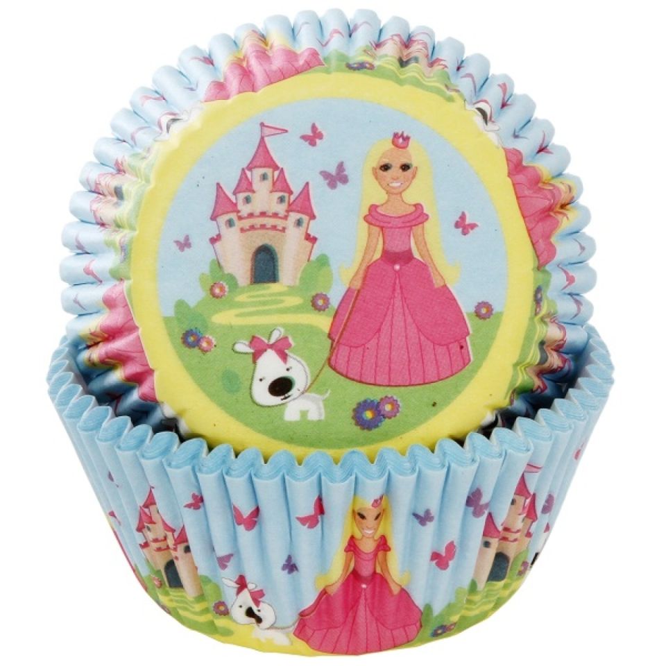 muffinfoermchen prinzessin fluffy 50 stk