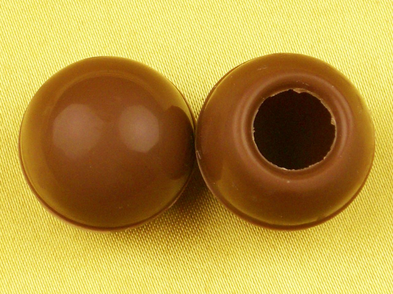 classic milk hollow chocolate spheres 1 sheet of 63