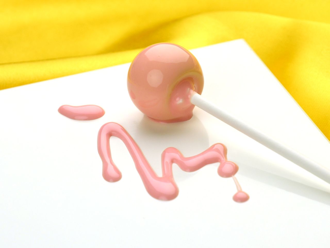 cake pop glaze rose 260g