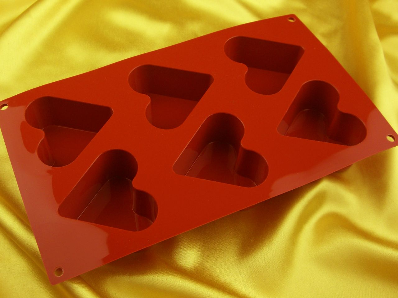 silicone mould small heart