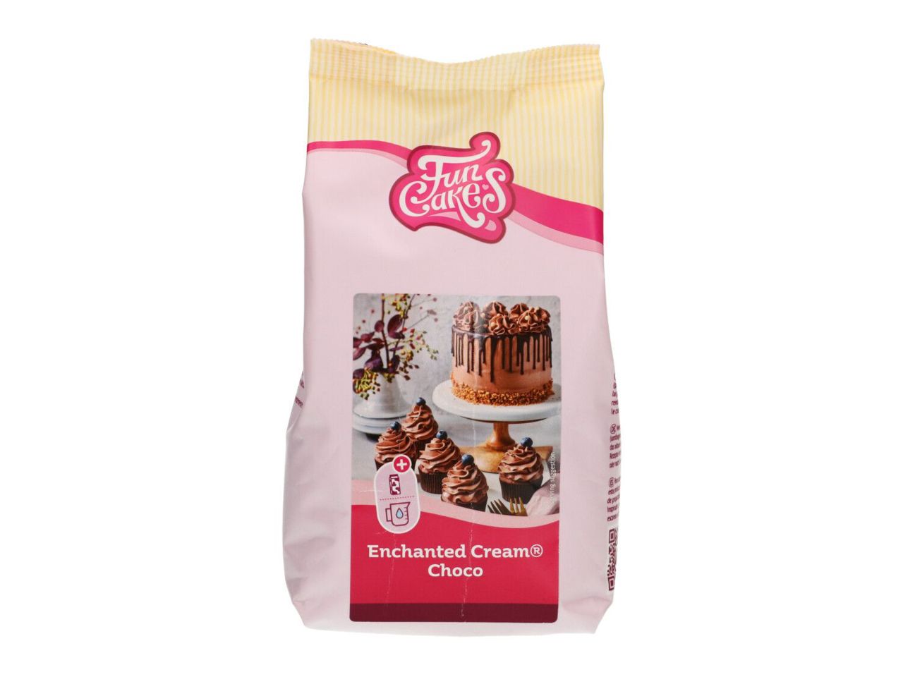 funcakes mix fuer enchanted cream choco 450g